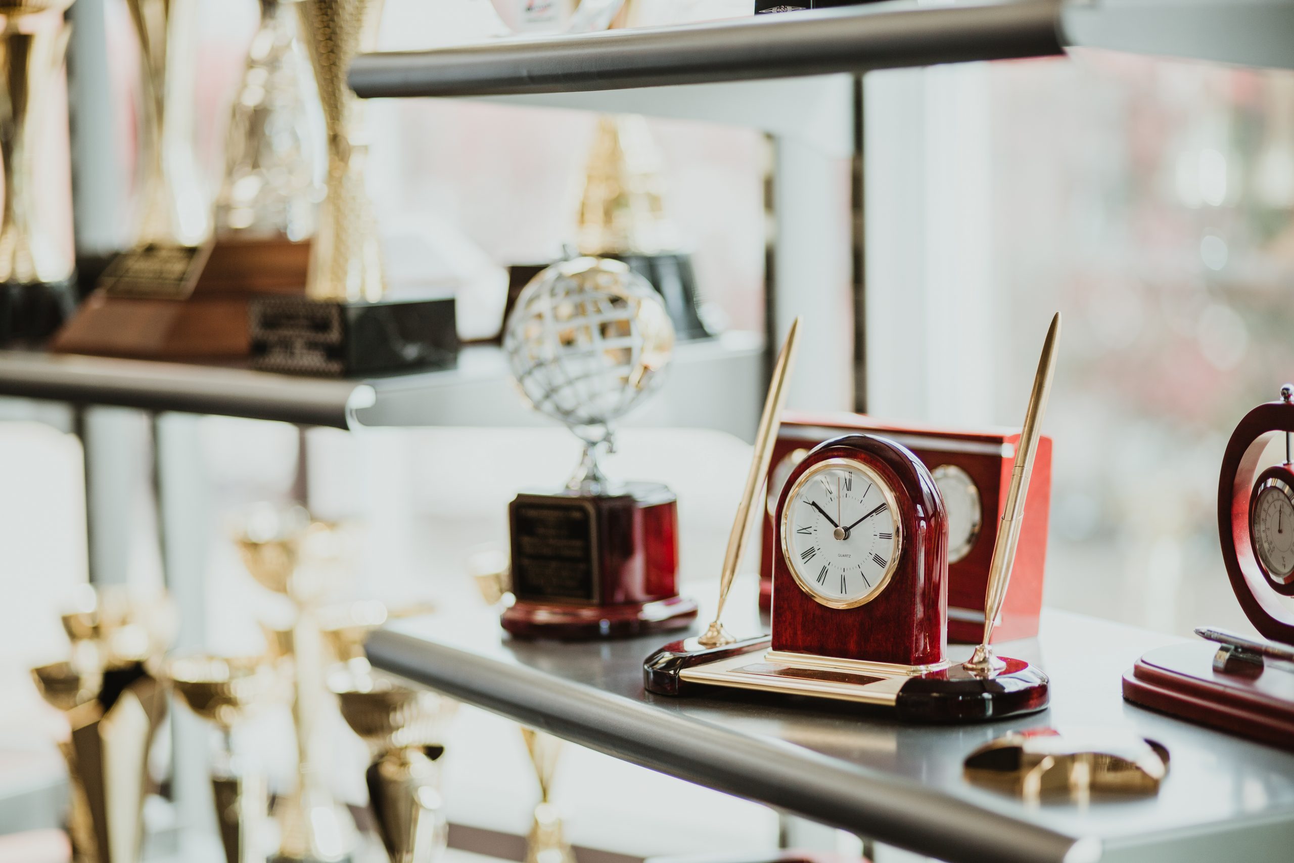 clock trophy